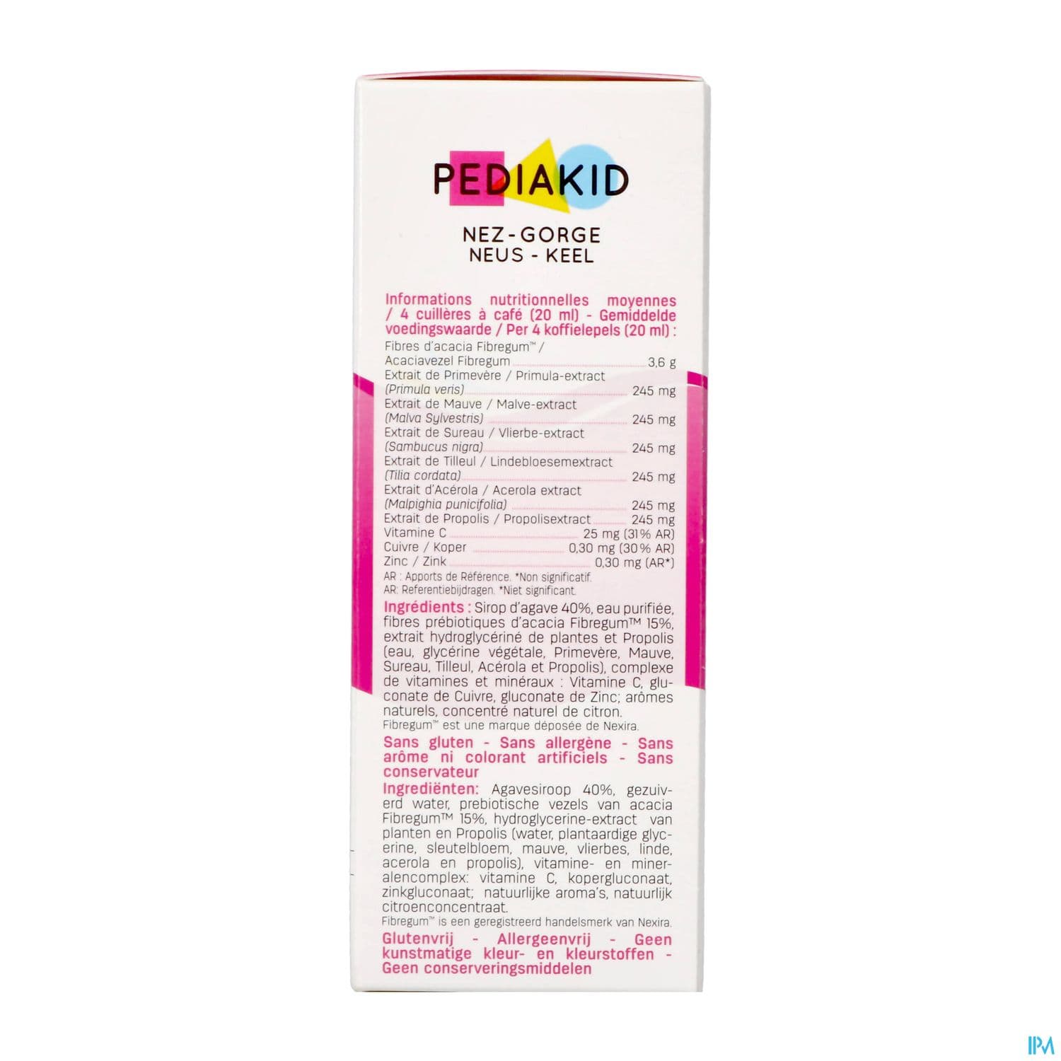 PEDIAKID NEZ-GORGE SP 125ML