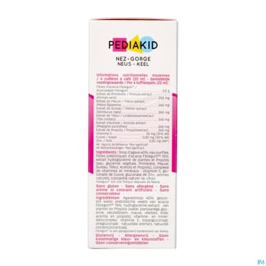 PEDIAKID NEZ-GORGE SP 125ML