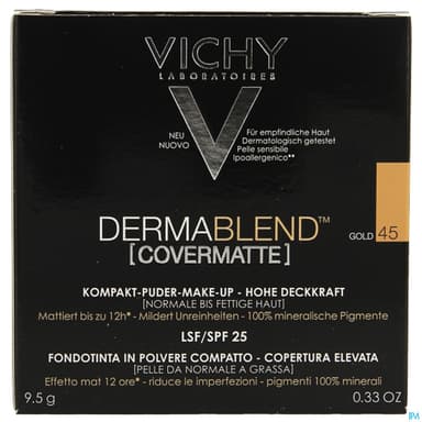 Vichy Fdt Dermablend Covermatte 45 9,5g