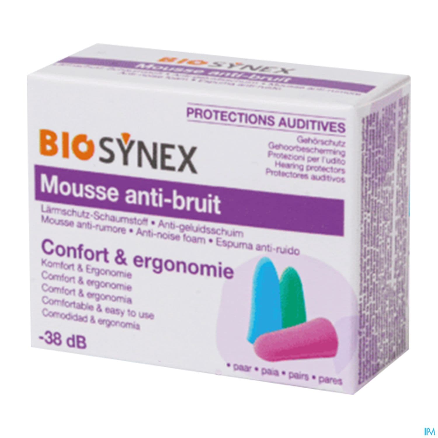 BIOSYNEX PROT AUDITIV MOUSSE 6PAIR