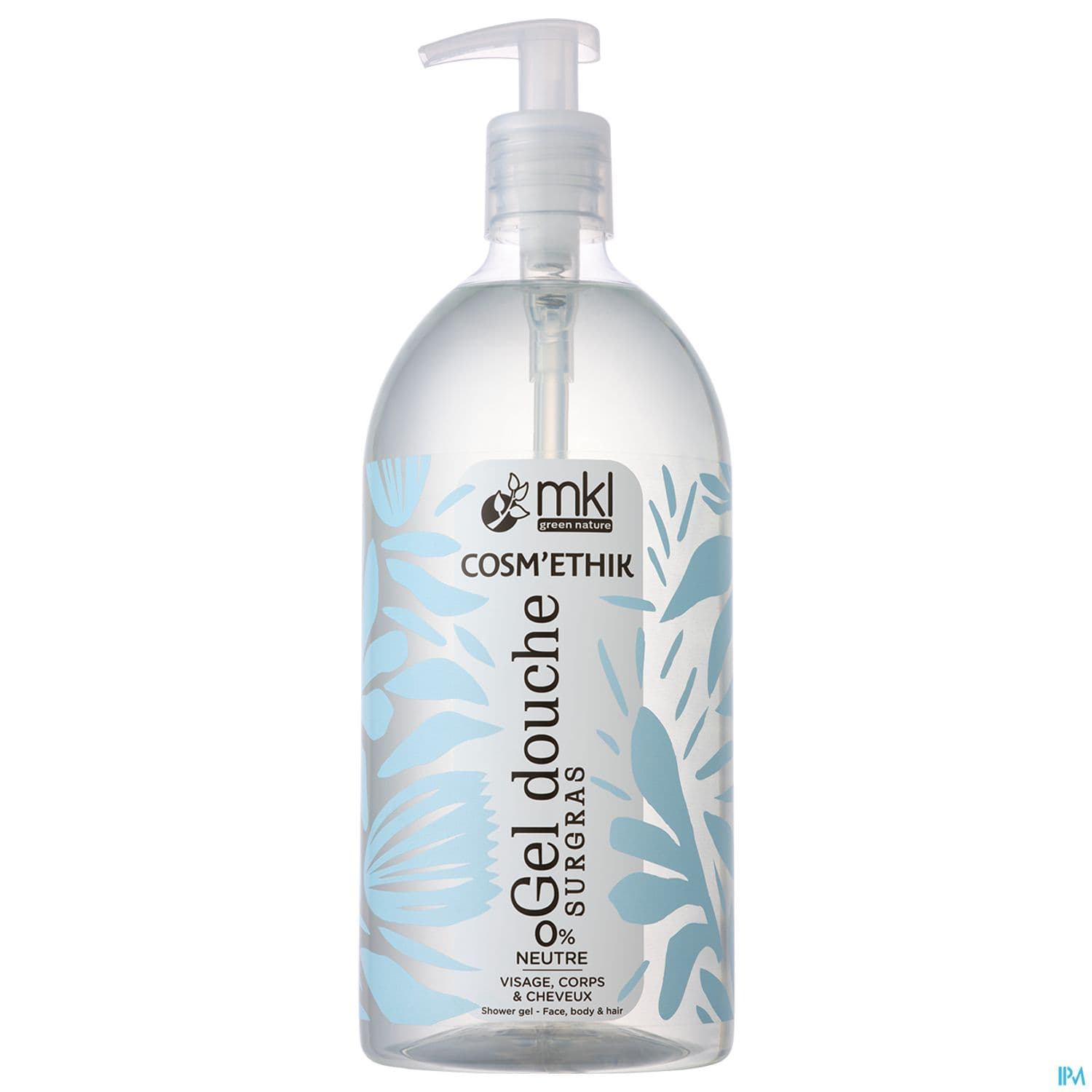 Mkl Green Nature Gel Douche Neutre Cosm'ethik 1l