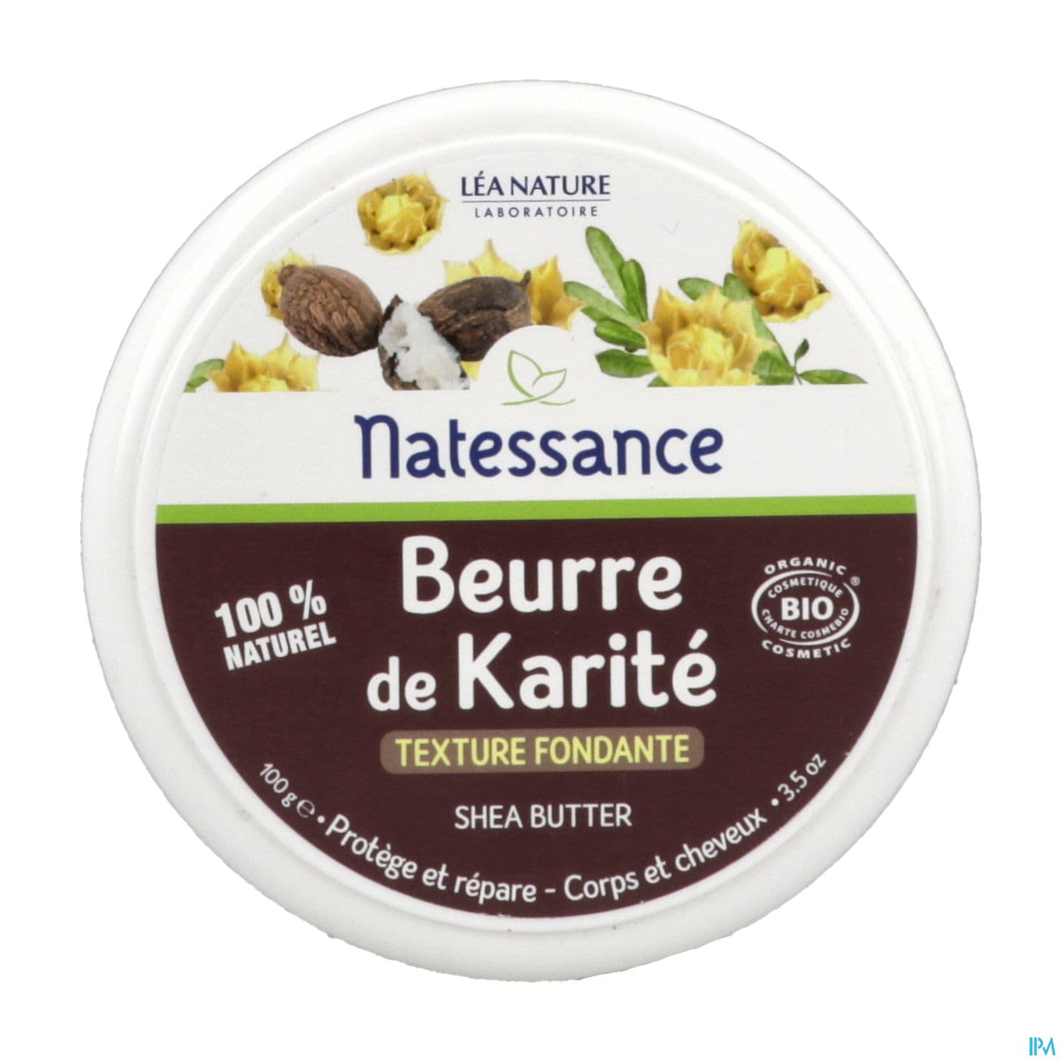 NATESSANCE BEURRE KARITE BIO 100G