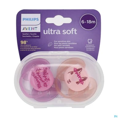 SUCET AVENT ULT DCE LAPIN/FLR 0-6M