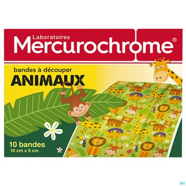 MERCUROCHROME BDE DECOUPER ANIMAUX