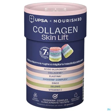 Upsa X Nourished Collagene 7en1 Gommes 30