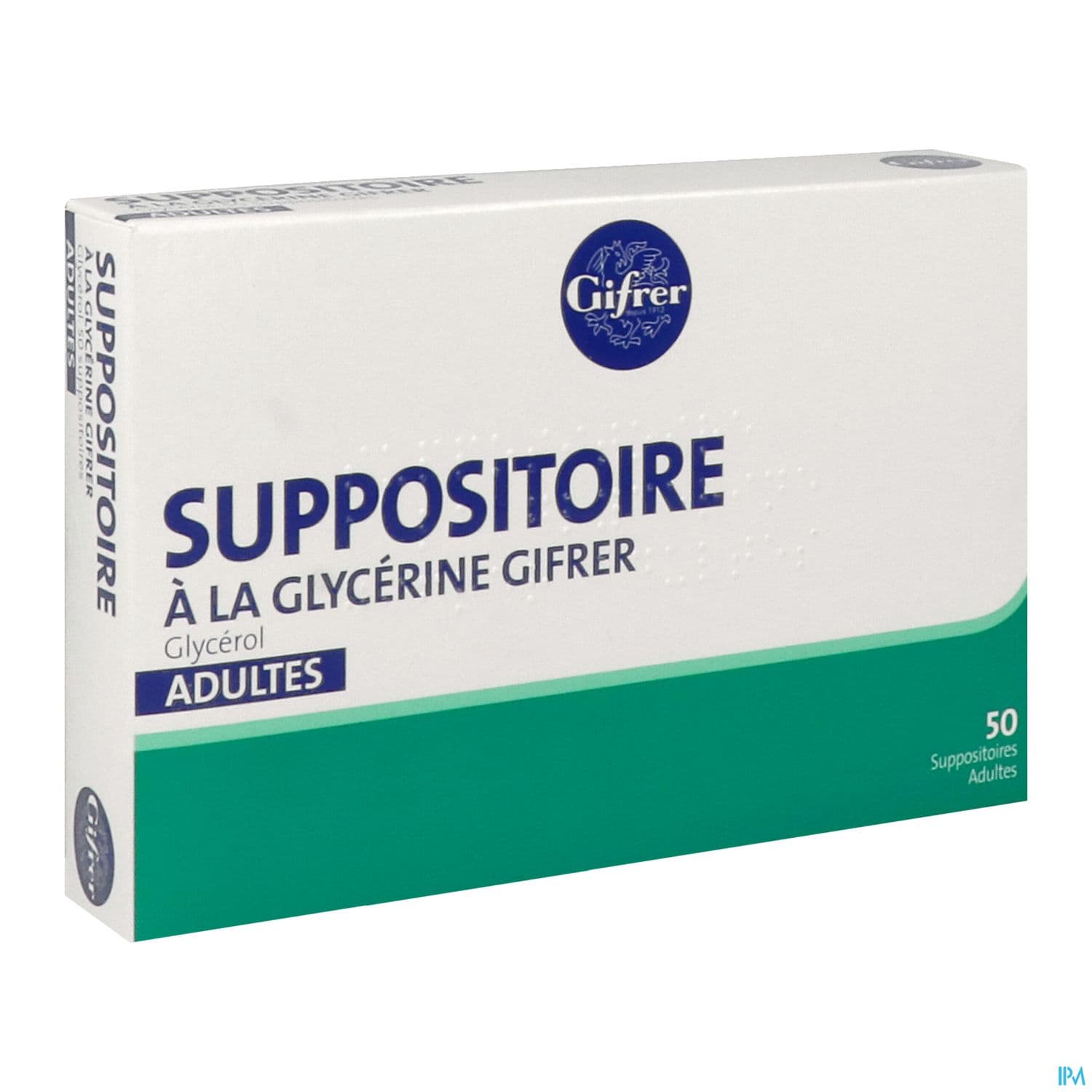 Gifrer Suppositoire Glycerine Adulte 50
