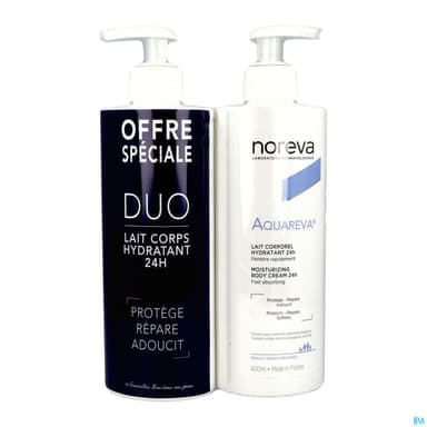 AQUAREVA LAIT CORP 400ML X2