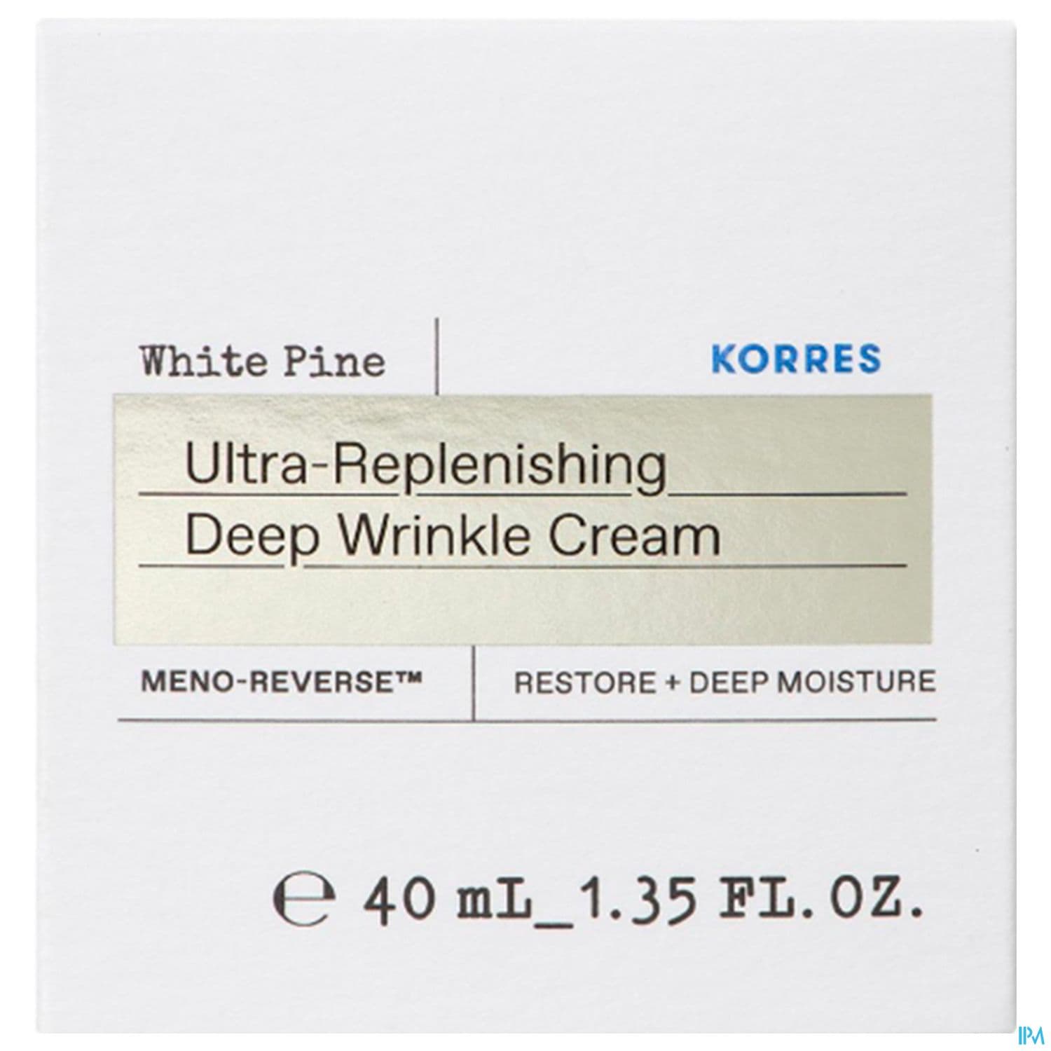 KORRES PIN BLC CR A/RIDE NOURR40ML