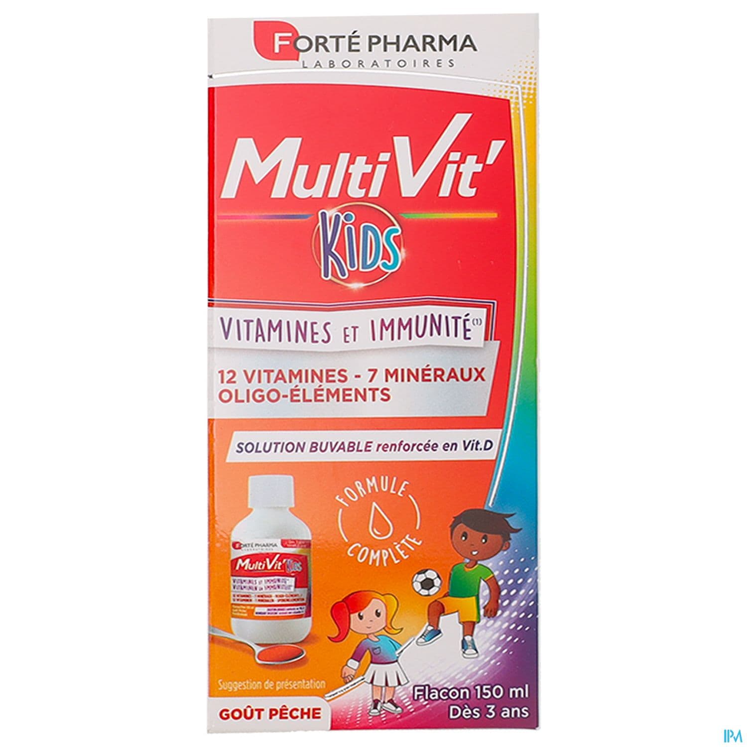 MULTIVIT'4G KIDS SOL BUV 150ML
