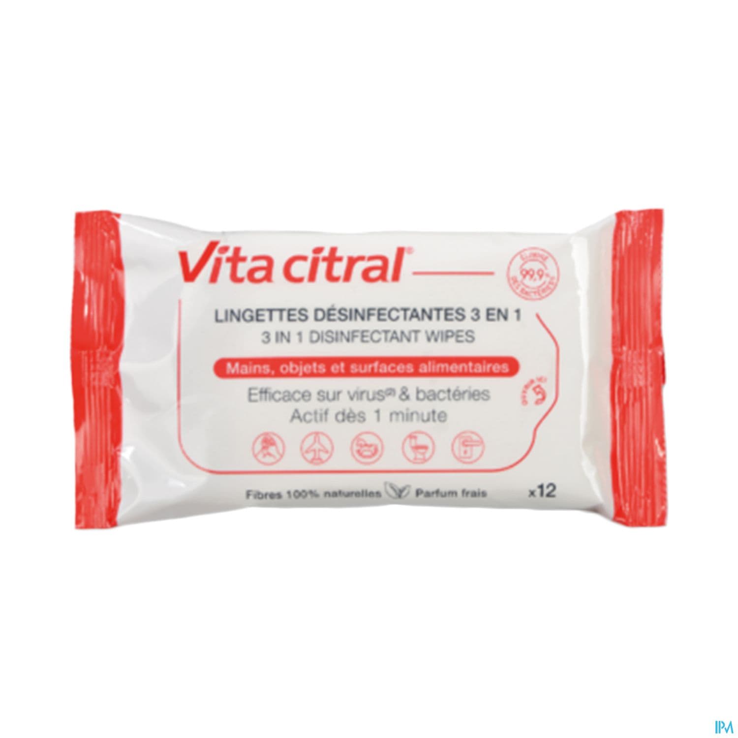 VITA CITRAL LINGET DESINF 3EN1 X12