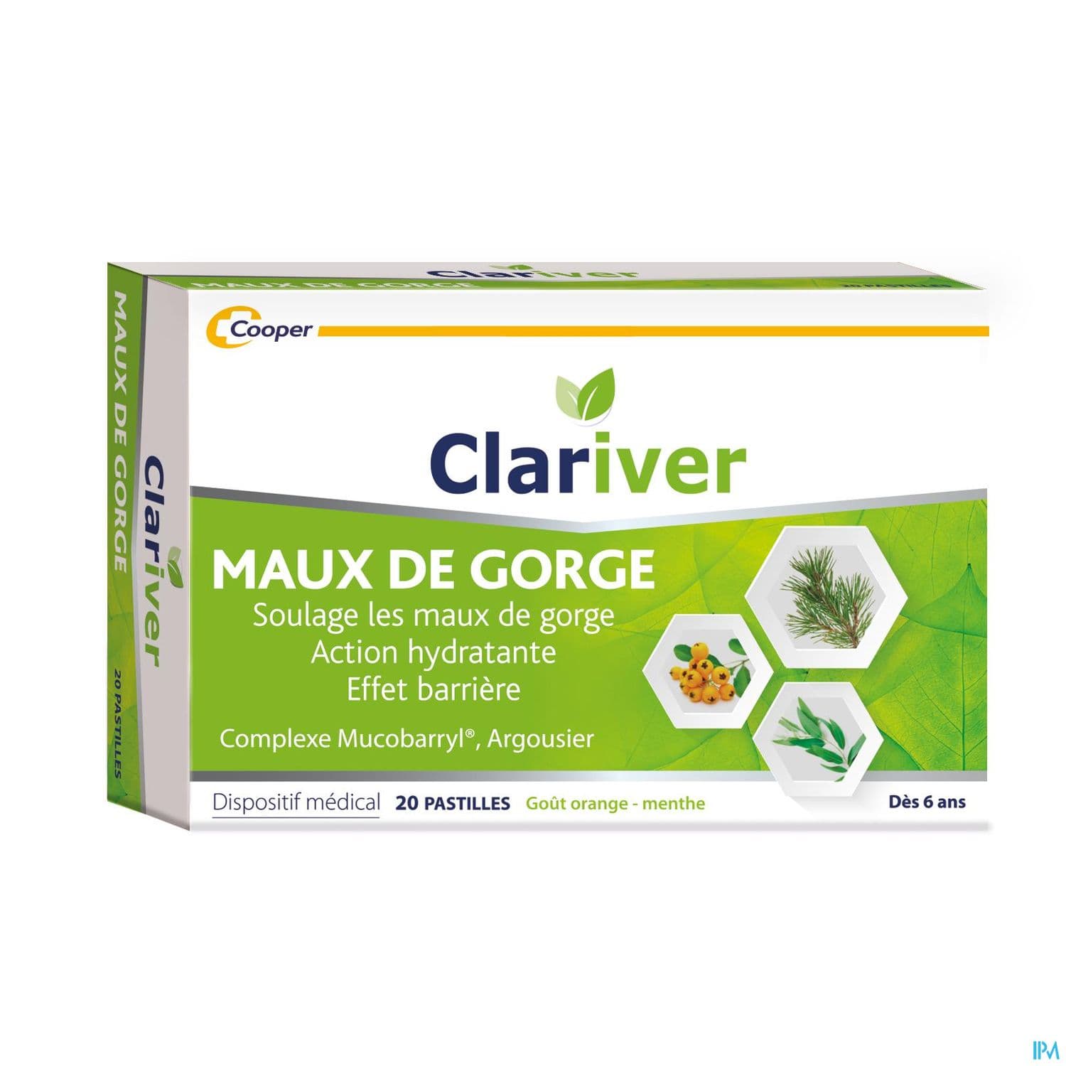 Cooper Clariver Pastille Gorge 20
