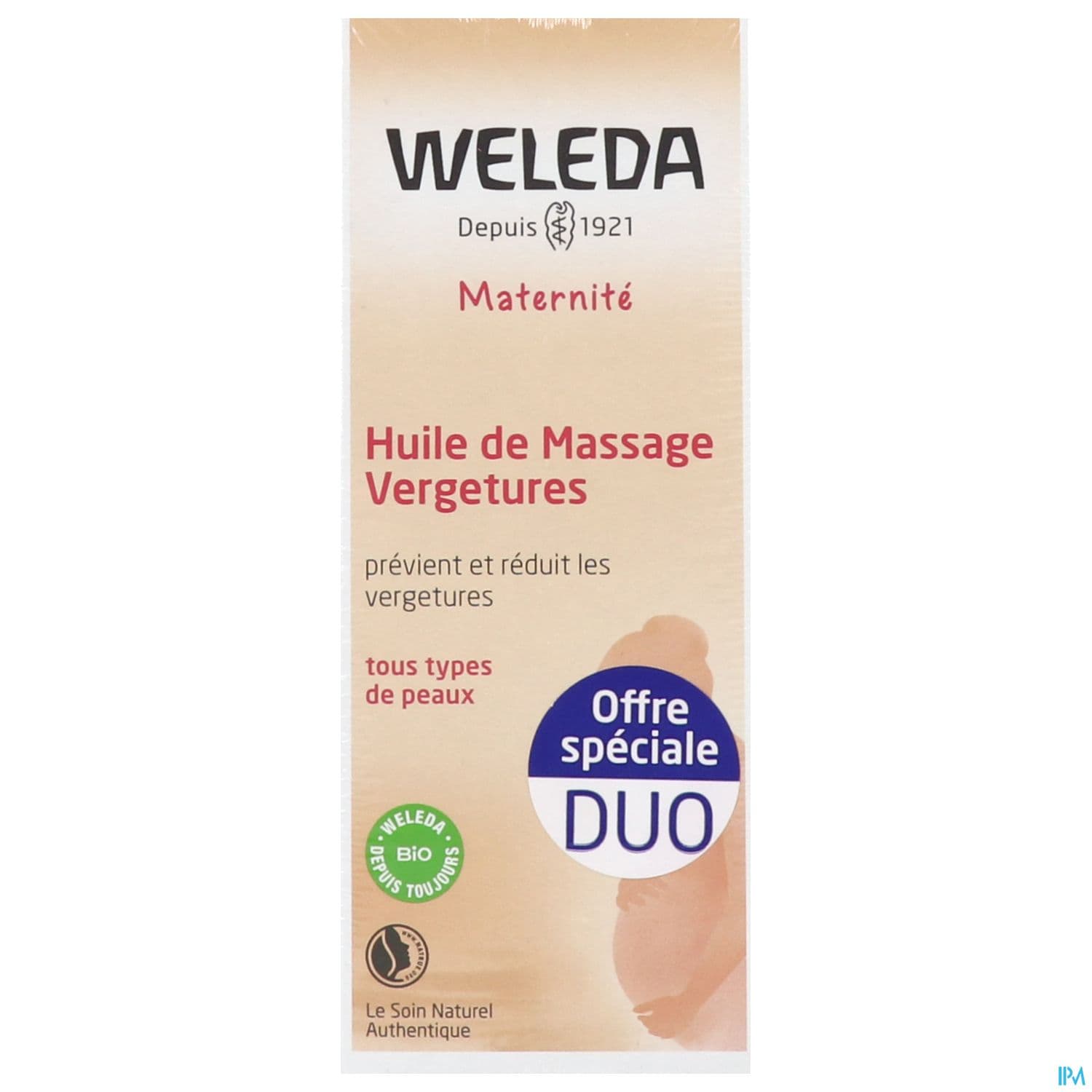 WELEDA HLE MASSAGE VERGET 100MLX2
