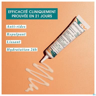 Berdoues Probiotic Creme Contour Des Yeux Lissant Bio 15ml