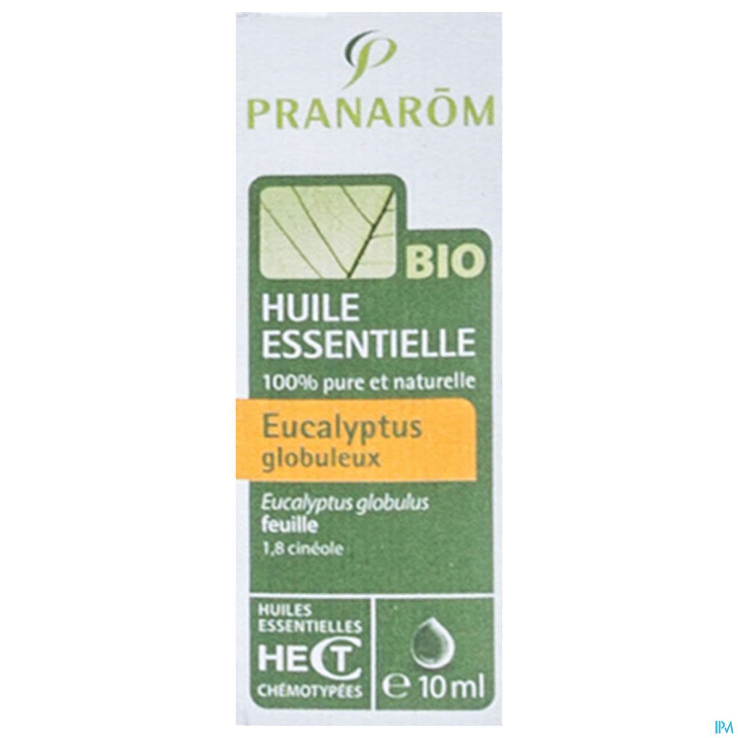 Pranarom Huile Essentielle Bio Eucalyptus Globuleux Feuille 10ml