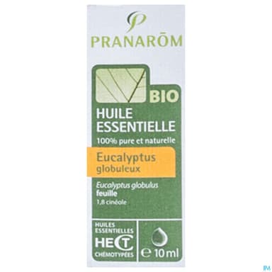 Pranarom Huile Essentielle Bio Eucalyptus Globuleux Feuille 10ml