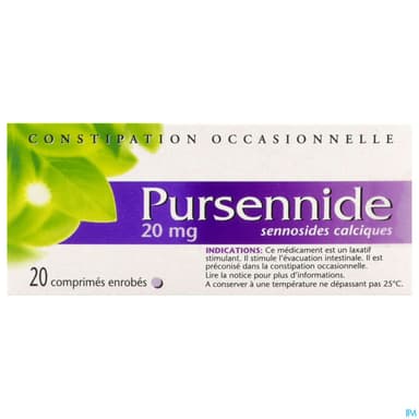 PURSENNIDE 20MG CPR ENR 1PLQ/20