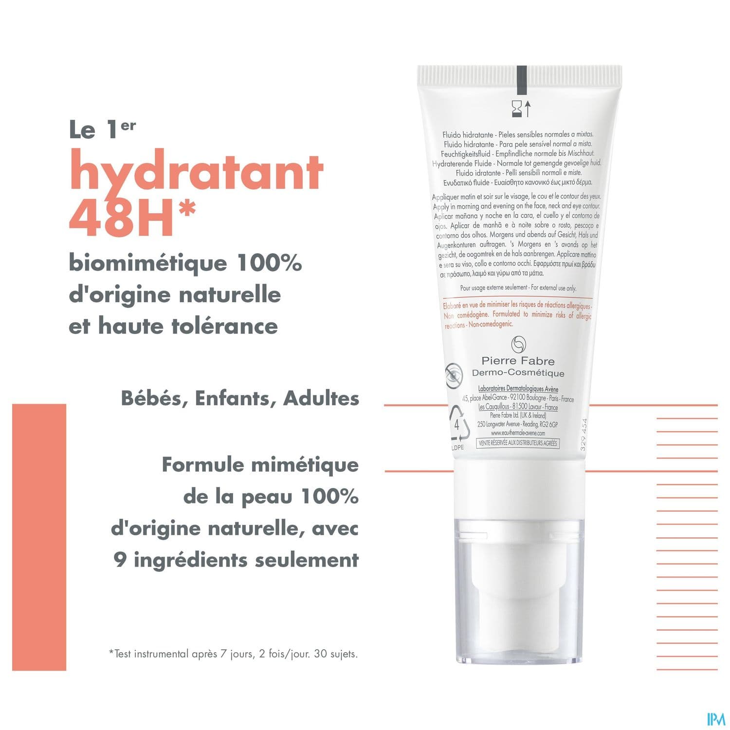 AVENE TOLERANCE HYDRA 10 FLUID40ML