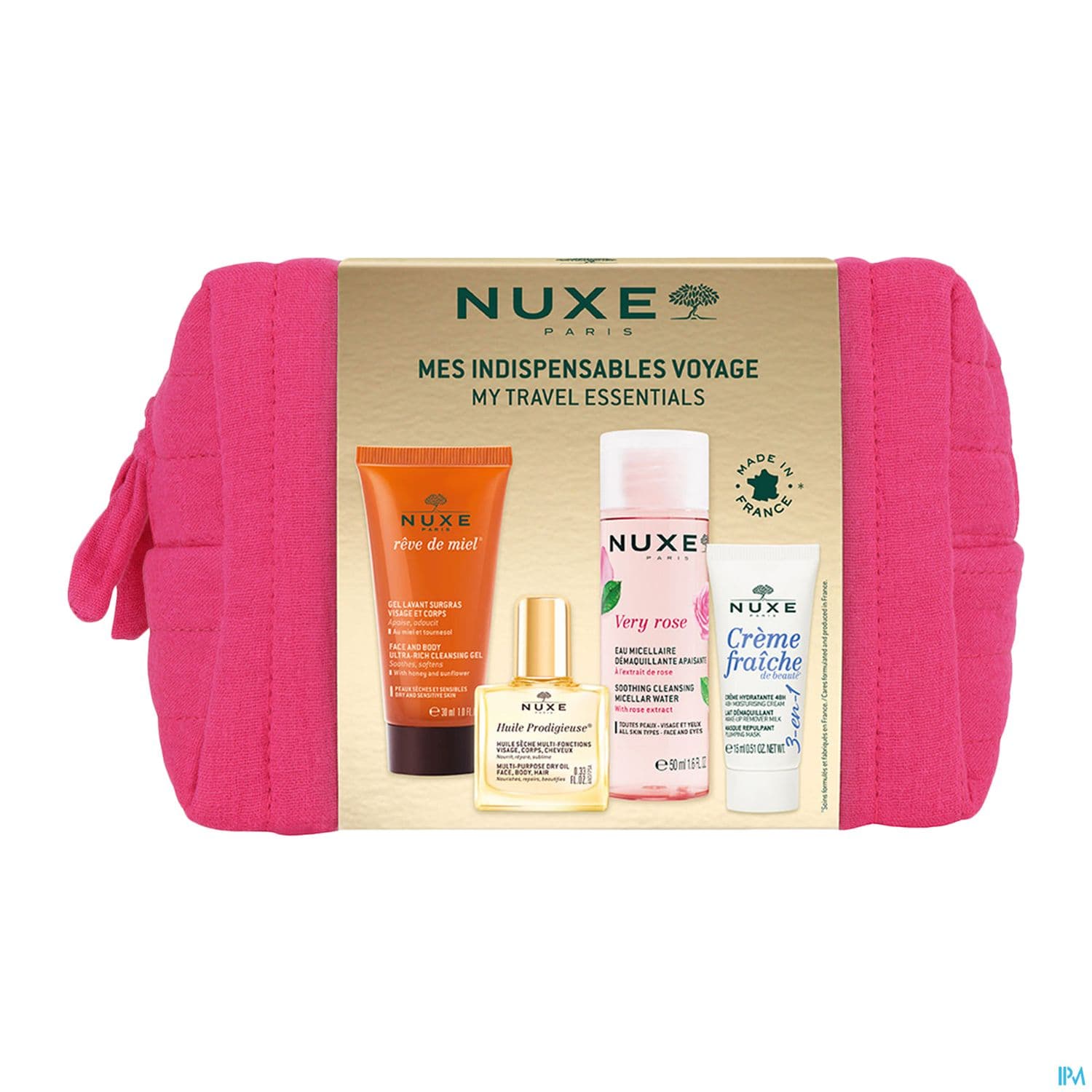 Nuxe Trousse De Voyage Mes Indispensables Voyage 4produits