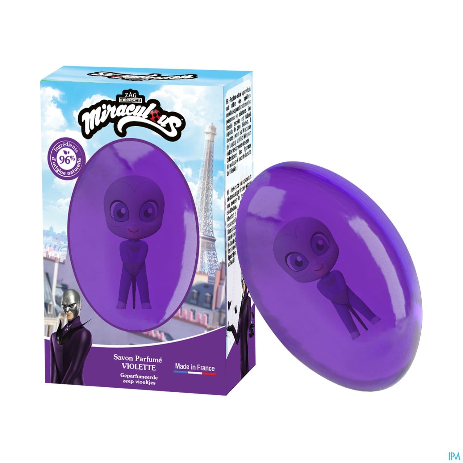 COMP BAIN SAV MIRACULOUS VIOLET75G — Pharmacie Erlon