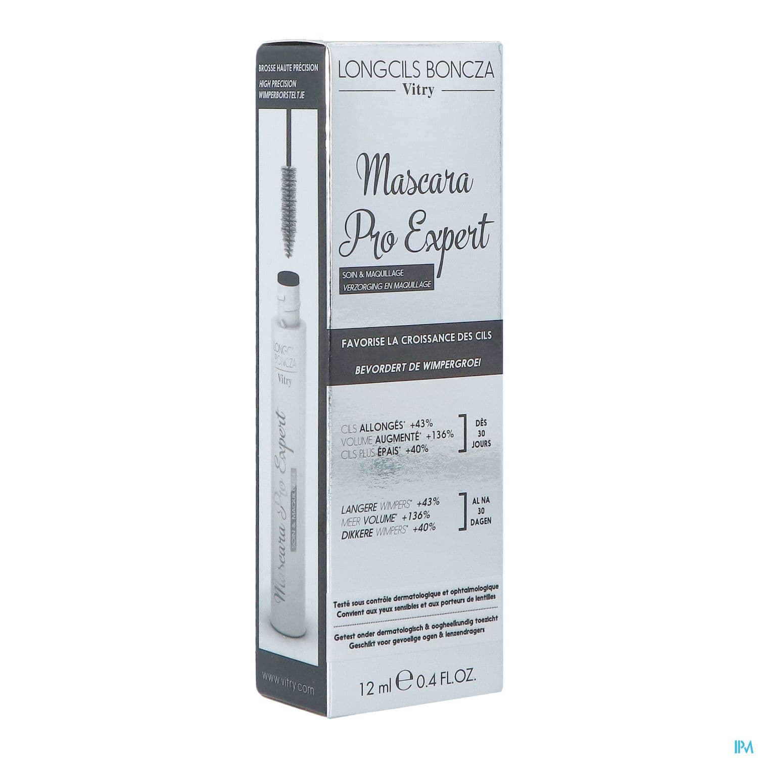 Longcils Boncza By Vitry Pro Expert Mascara Noir 12ml