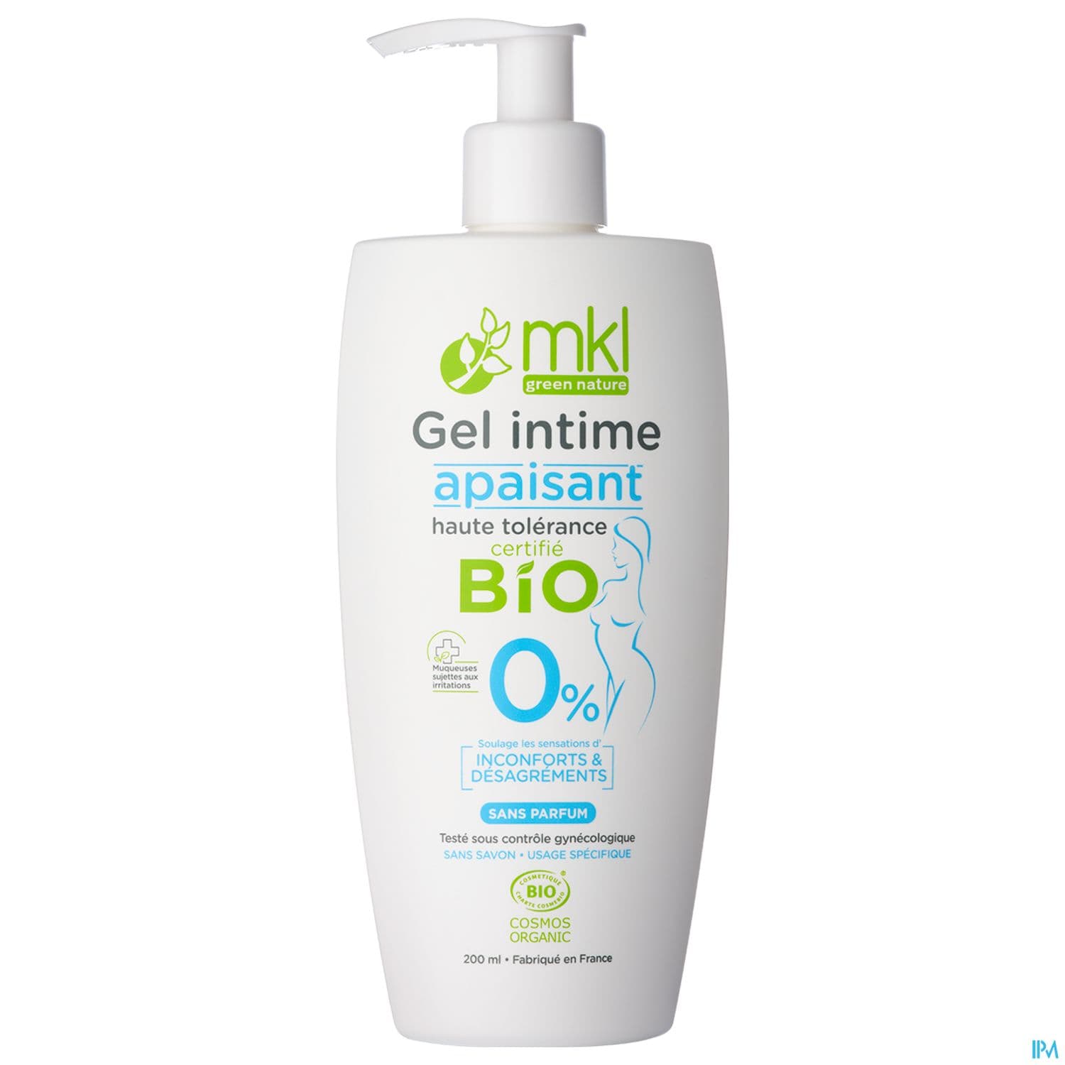 MKL GEL INTIME BIO APAISANT 200ML