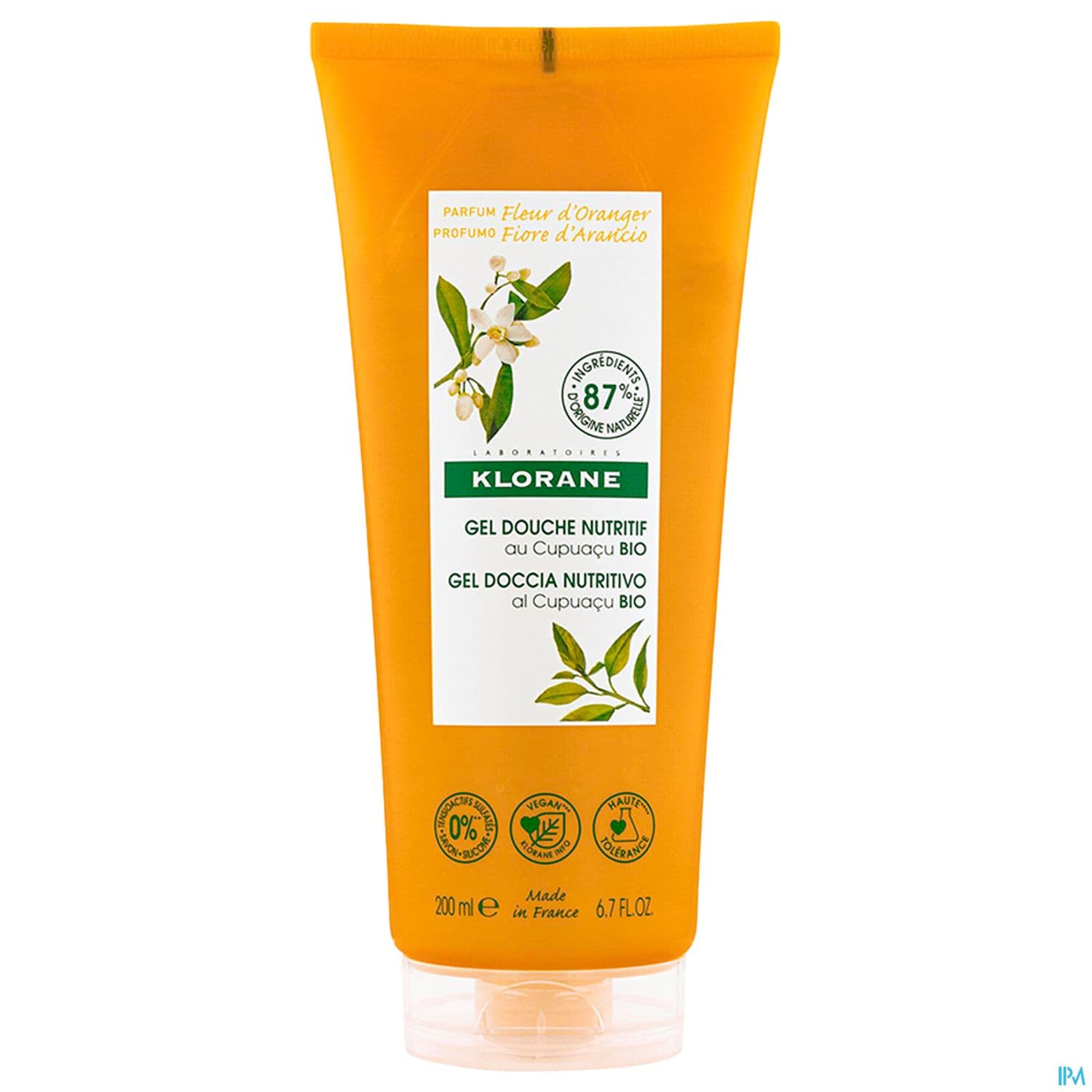 KLORANE GEL DCH MIEL ORANGER 200ML