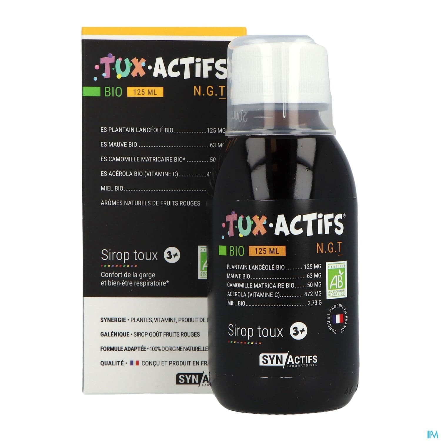 SYNACTIFS TUXACTIFS +3ANS 125ML