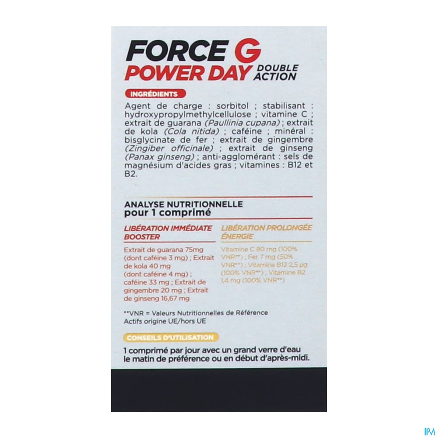 FORCE G POWER DAY CPR 20