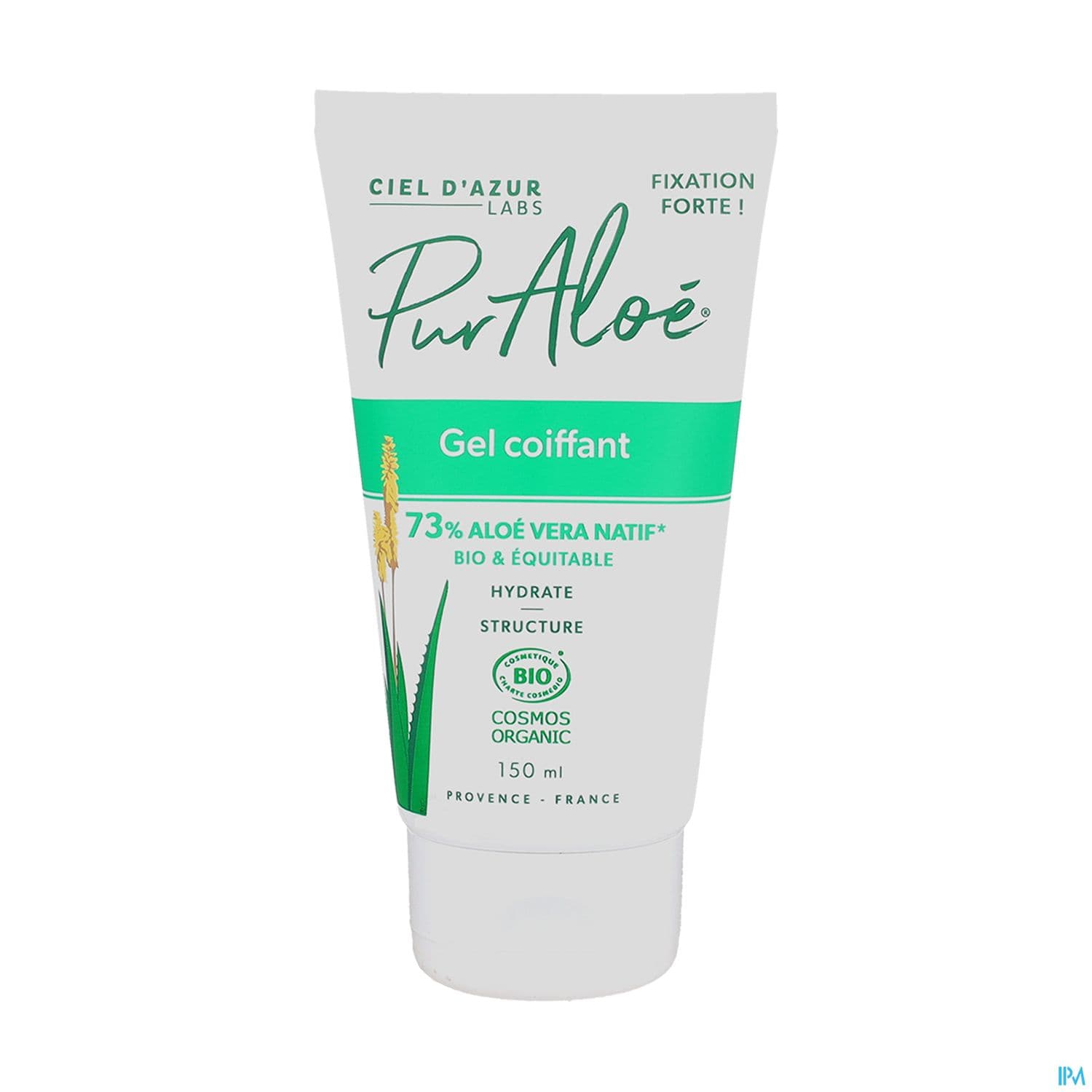 Ciel Azur Puraloe Gel Coiffant Aloe Vera 73 Bio 150ml