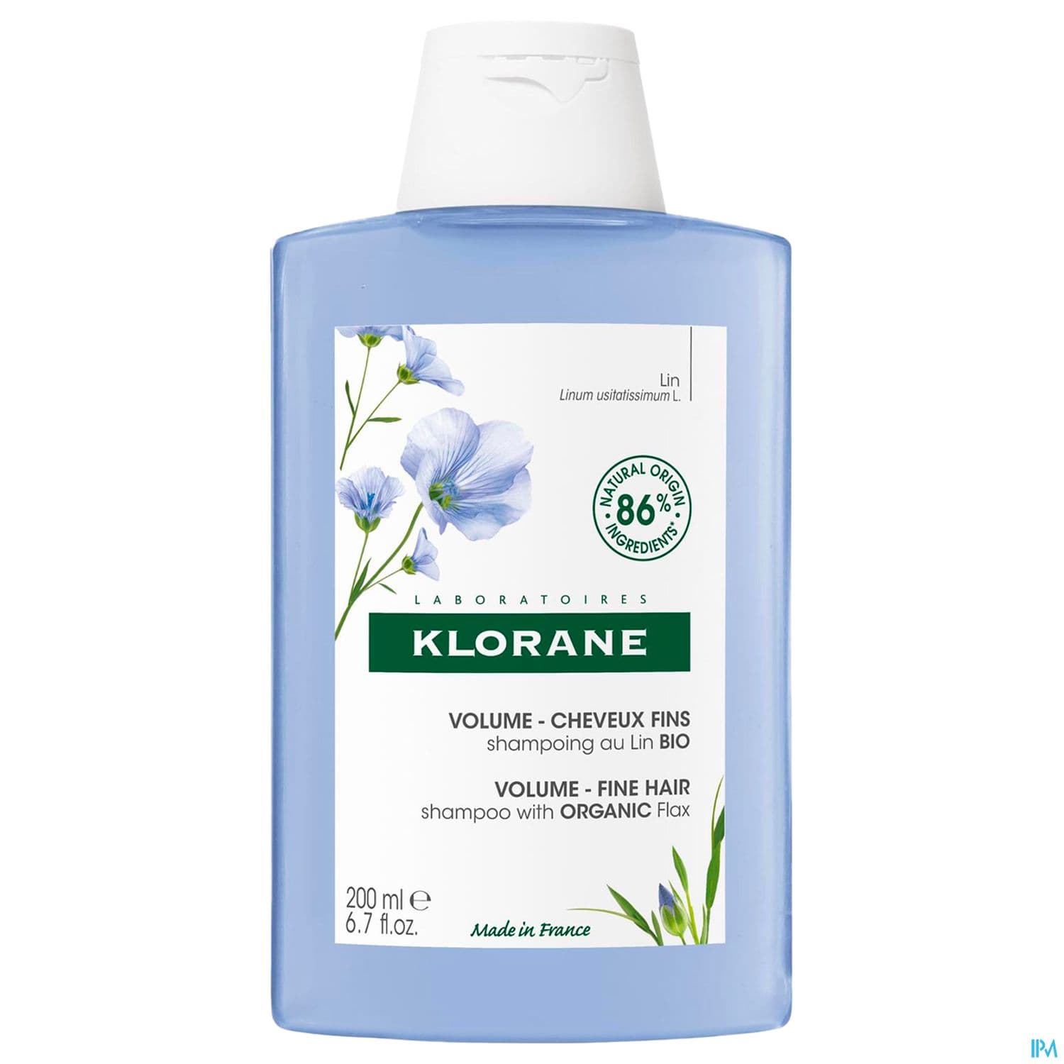 KLORANE SH LIN BIO 200ML