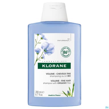 KLORANE SH LIN BIO 200ML