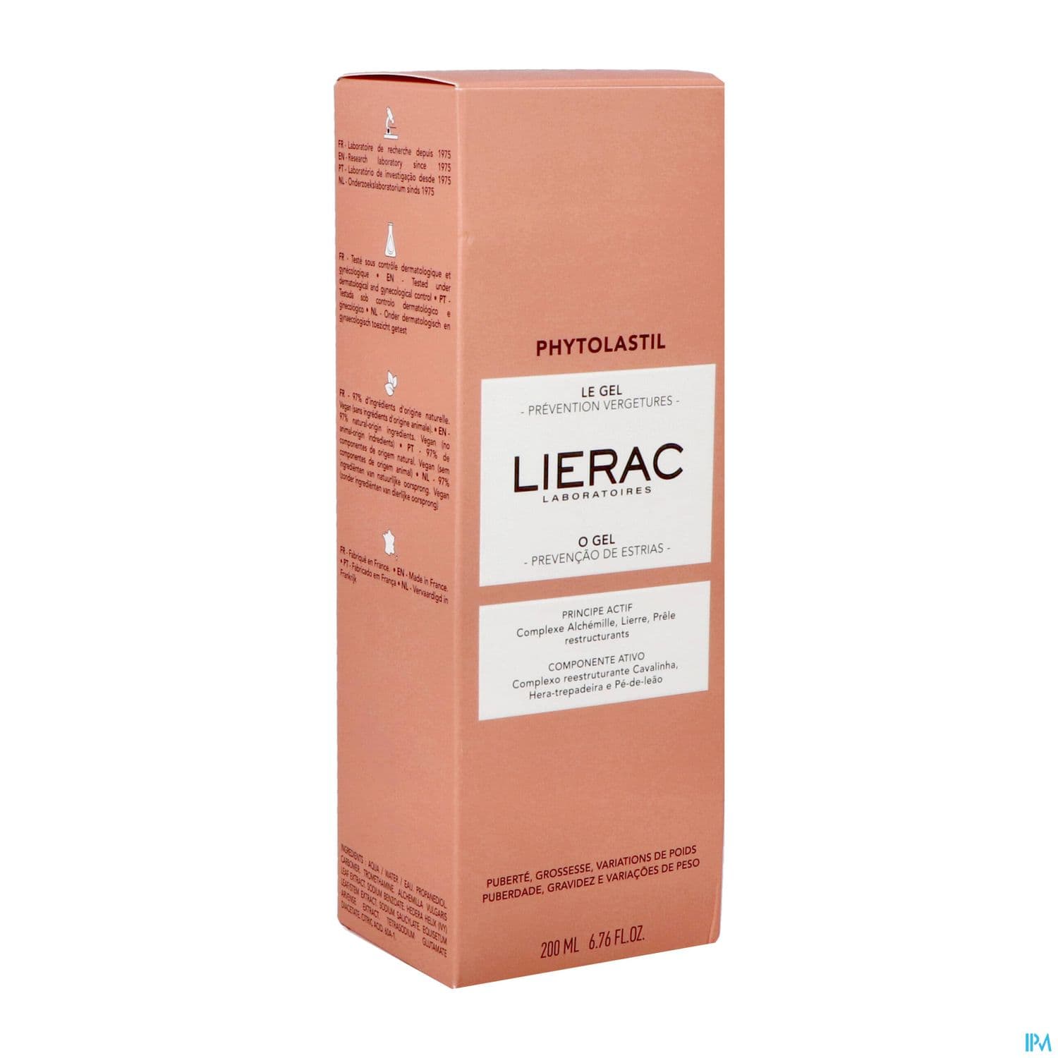 LIERAC PHYTOLASTIL GEL VERGET200ML
