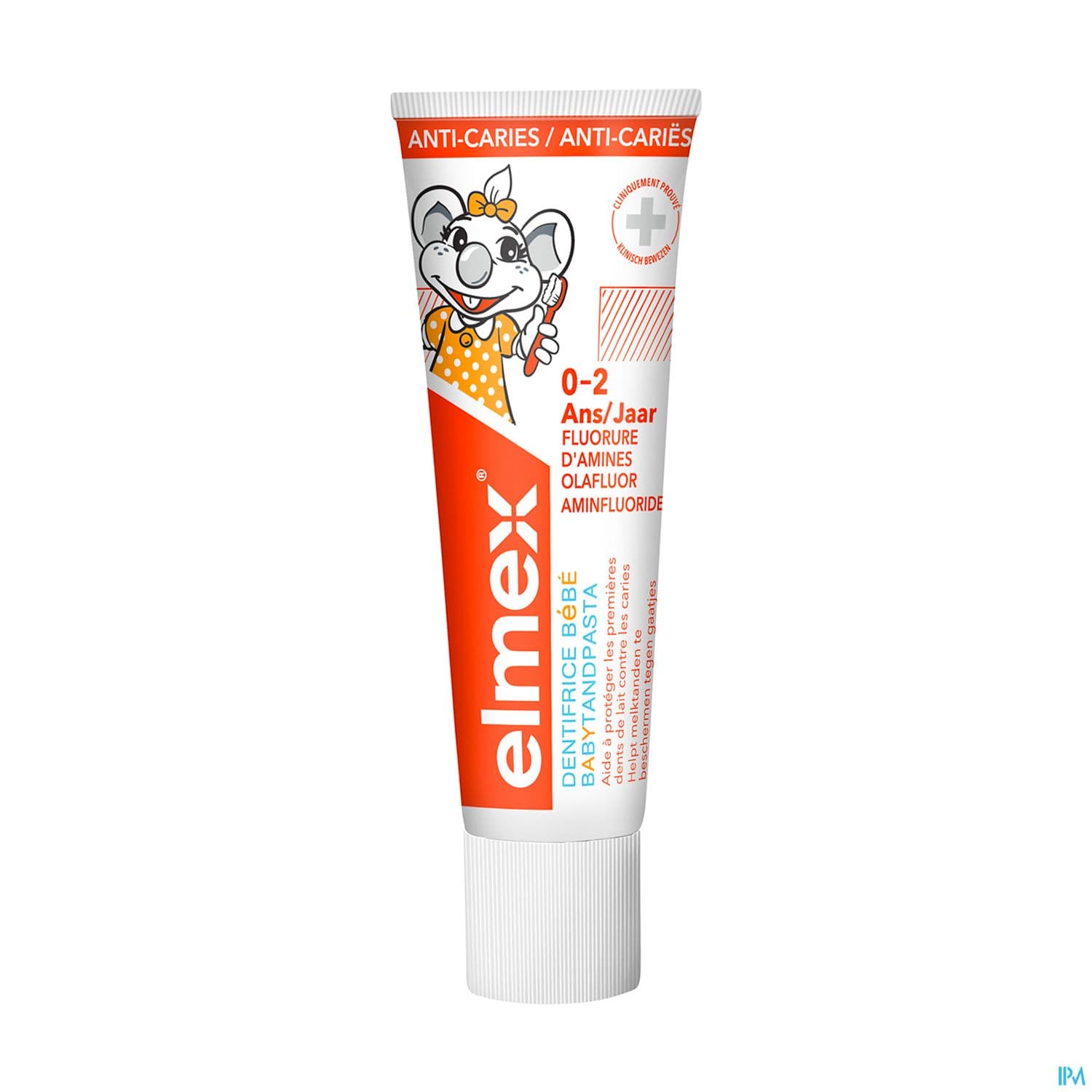 Elmex Bebe Dentifrice 0/2ans 50ml