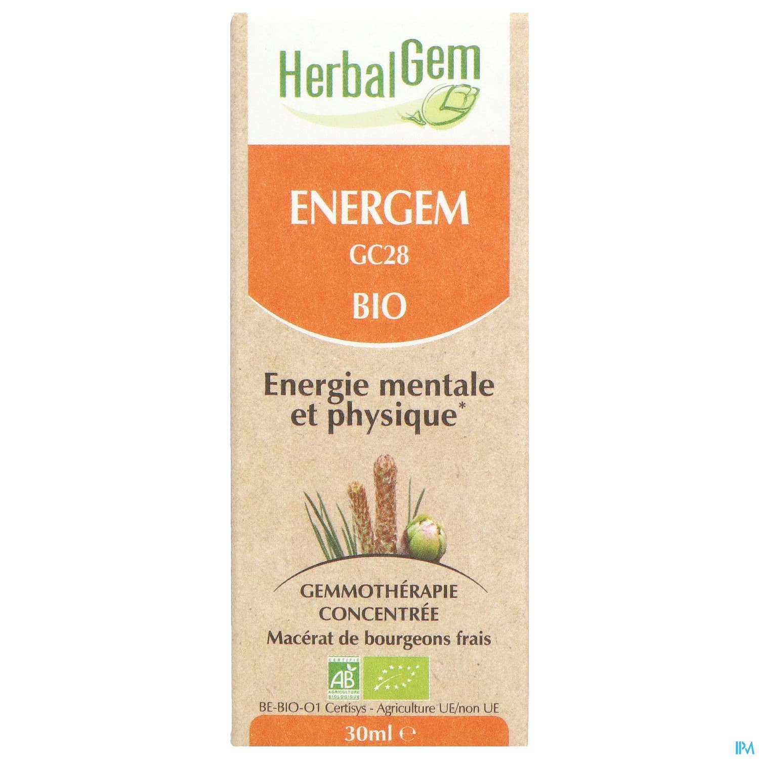 HERBALGEM ENERGEM GC28 BIO 30ML