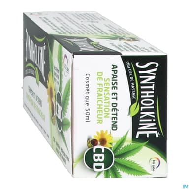 Syntholkine Cbd Gel De Massage Tube 50ml