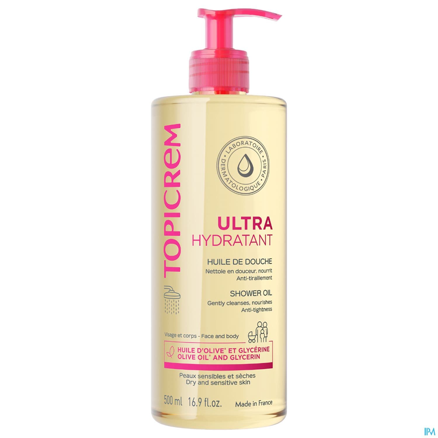 TOPICREM ULT/HYDR HLE DCH 500ML