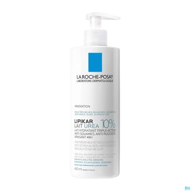 LIPIKAR UREA 10% LAIT 400ML
