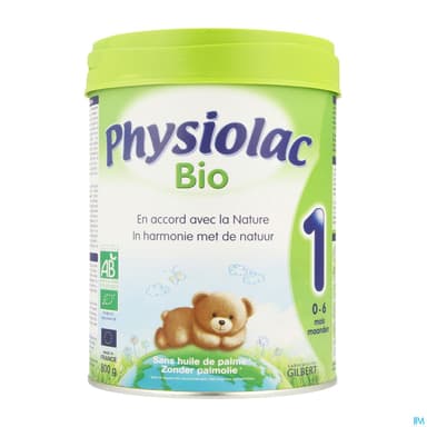 PHYSIOLAC LAIT BIO1 PDR 800G