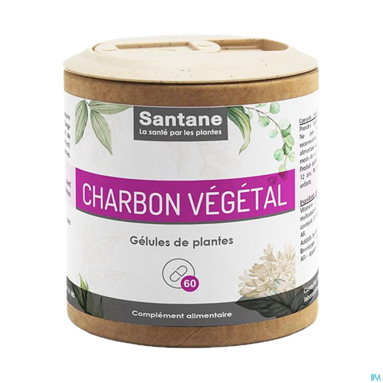 Santane Charbon Vegetal Gelule 60 — Pharmacie aux enfants