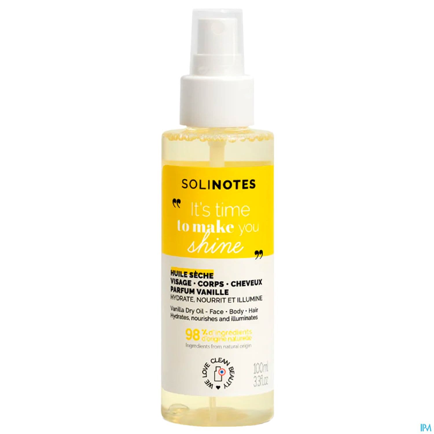 SOLINOTES HLE SECHE VANILLE 100ML