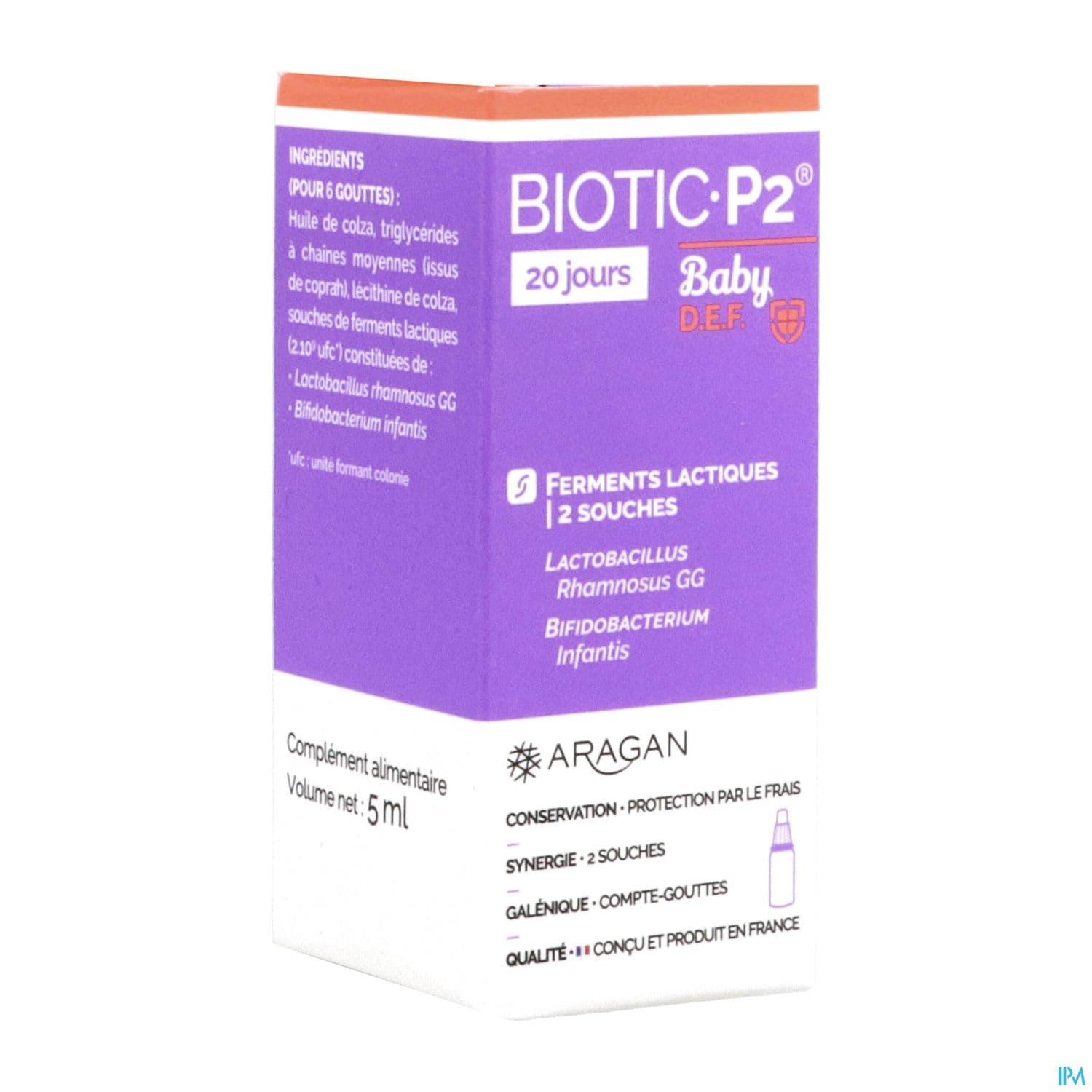 Aragan Biotic P2 Baby Defense Gouttes 5ml