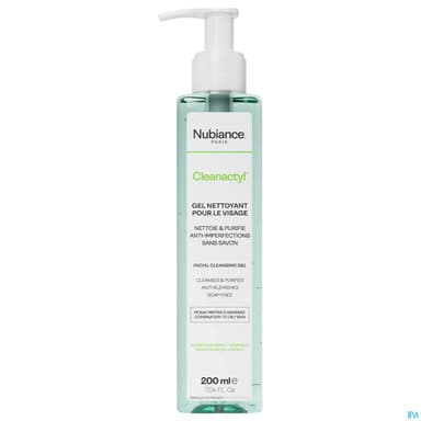 NUBIANCE CLEANACTYL GEL NETT 200ML