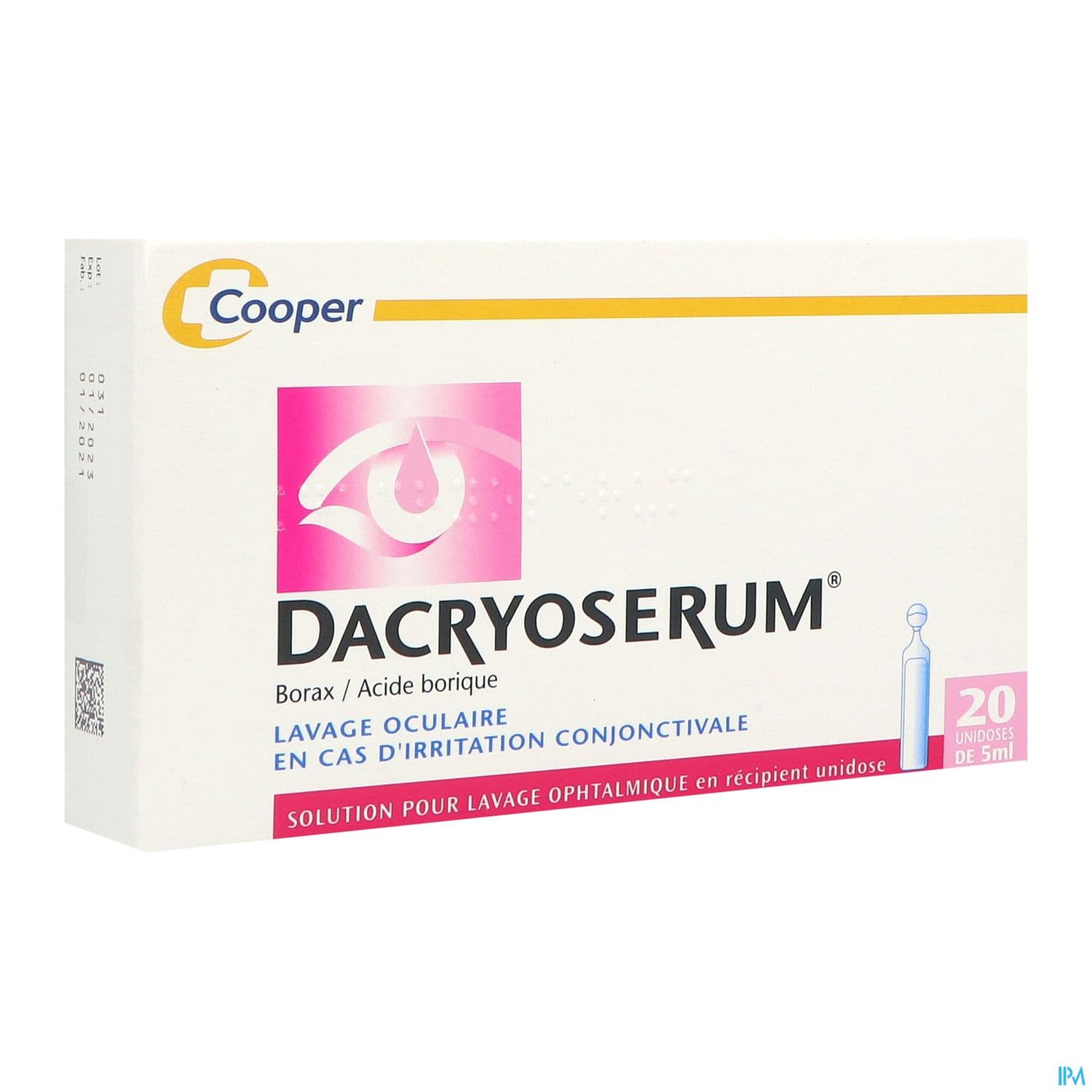 DACRYOSERUM LAV OPHT DOSE 5ML20