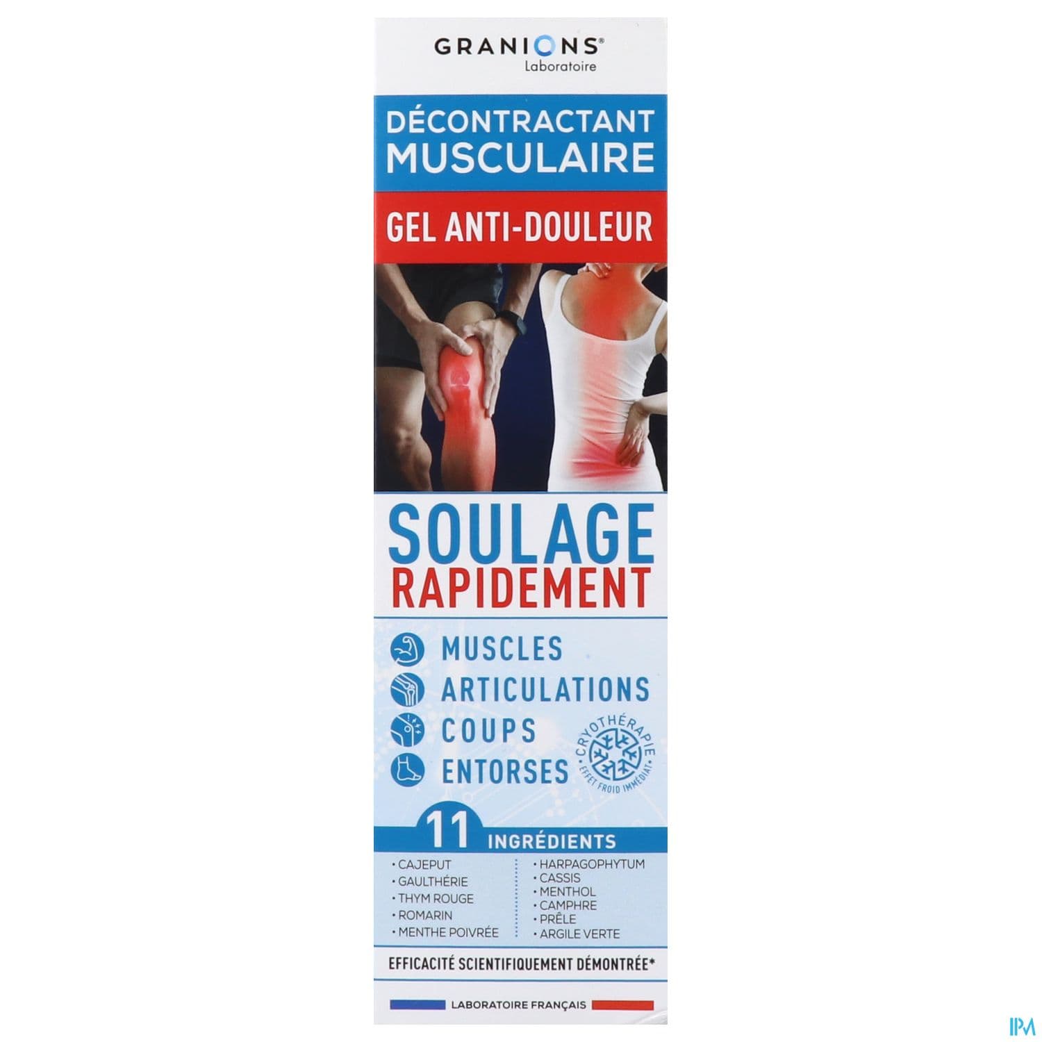 GRANIONS DECONTRACT MUSC GEL 100ML