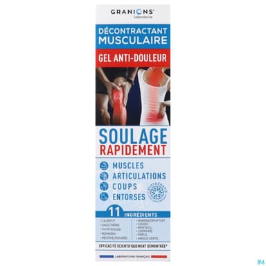 GRANIONS DECONTRACT MUSC GEL 100ML