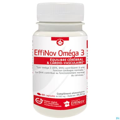 EFFINOV OMEGA 3 CAPS 60