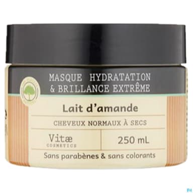 VITAE COSM MASQ LAIT AMANDE 250ML