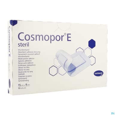 COSMOPOR E STERIL PANS 15X9CM10