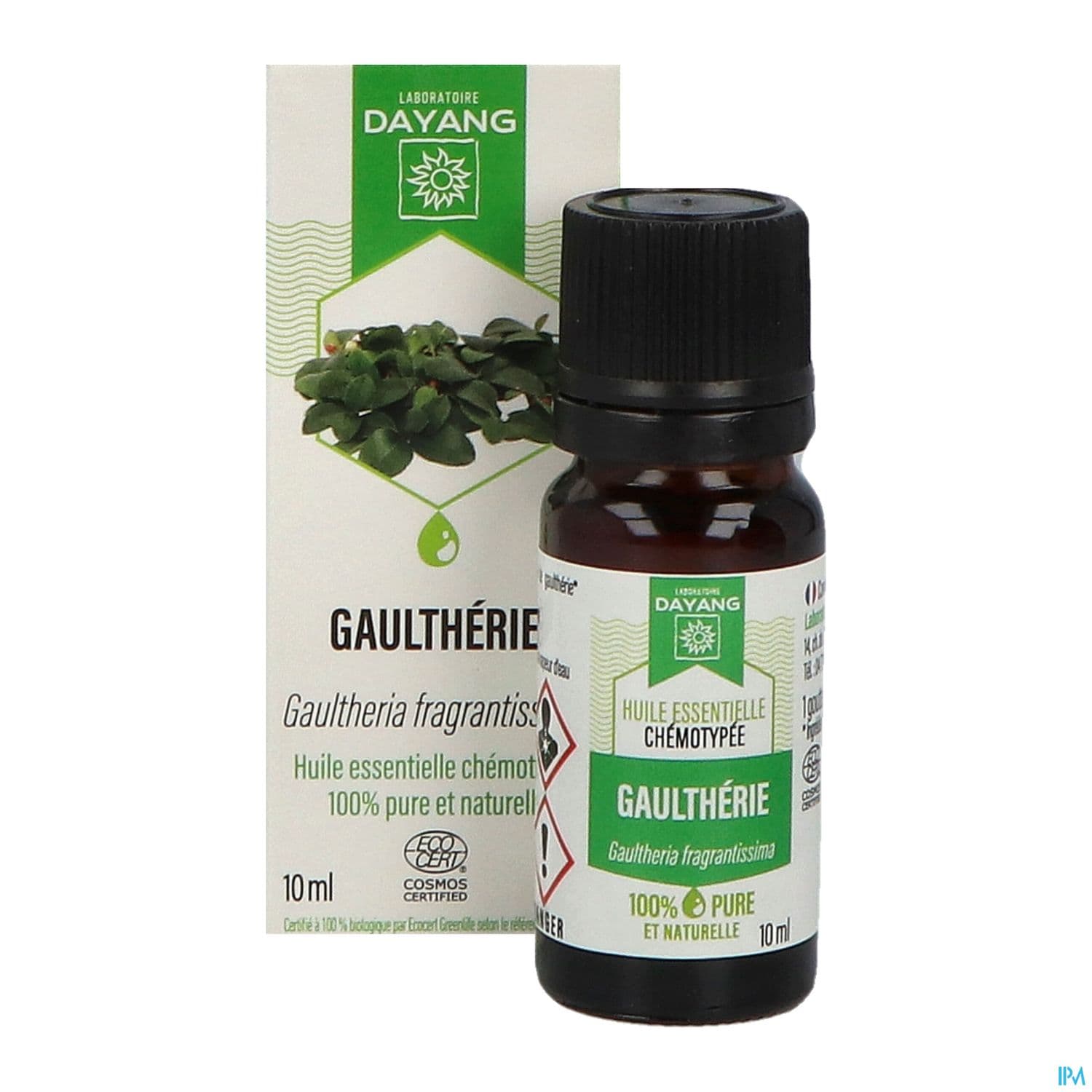 Dayang Huile Essentielle Gaultherie Bio 10ml