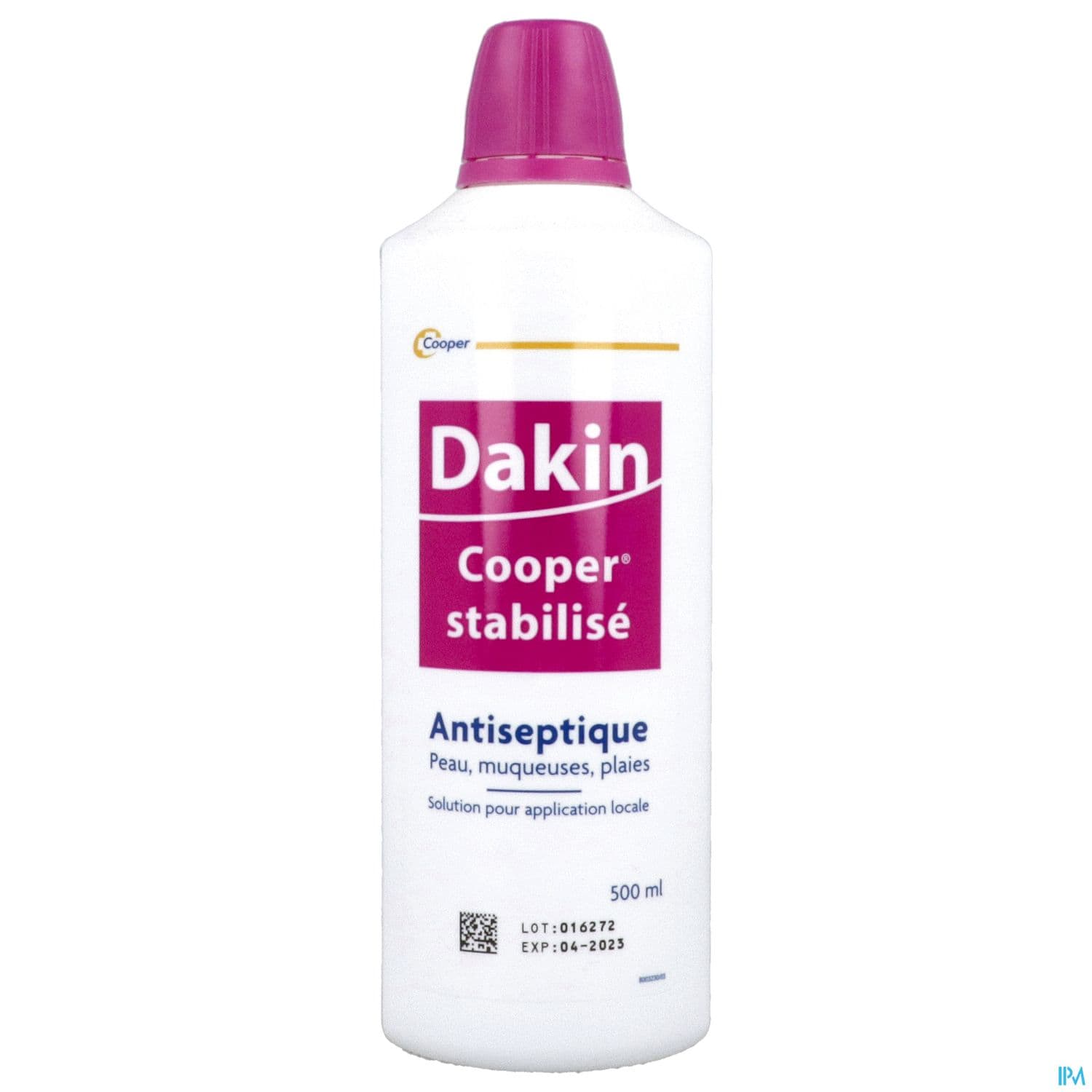 Cooper Dakin Stabilise Sol Pour Application Locale 500ml